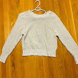 Free People Tan/Cream light sweater 💛🤍